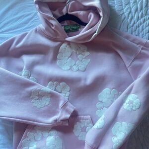Pink Denim Tears Hoodie Men’s Small
